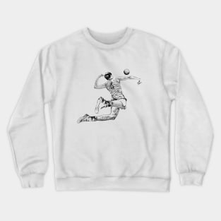 Volleyball Crewneck Sweatshirt